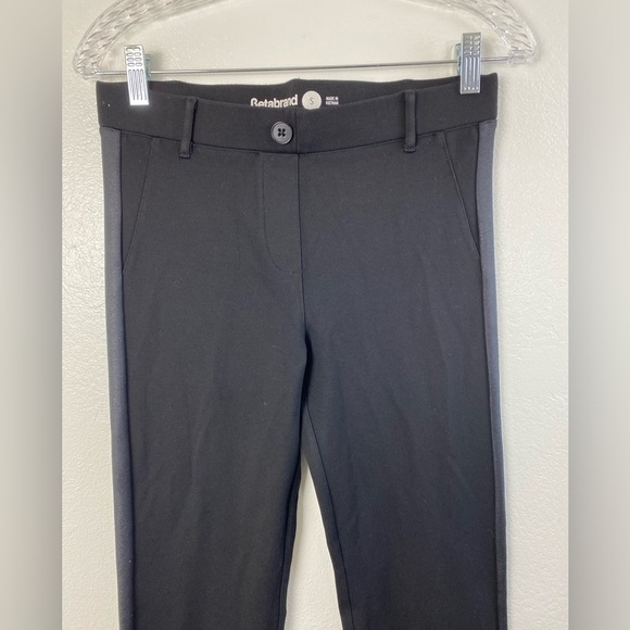 Betabrand Black Trouser Career Work Straight Leg Pants Women’s Small - Picture 11 of 12